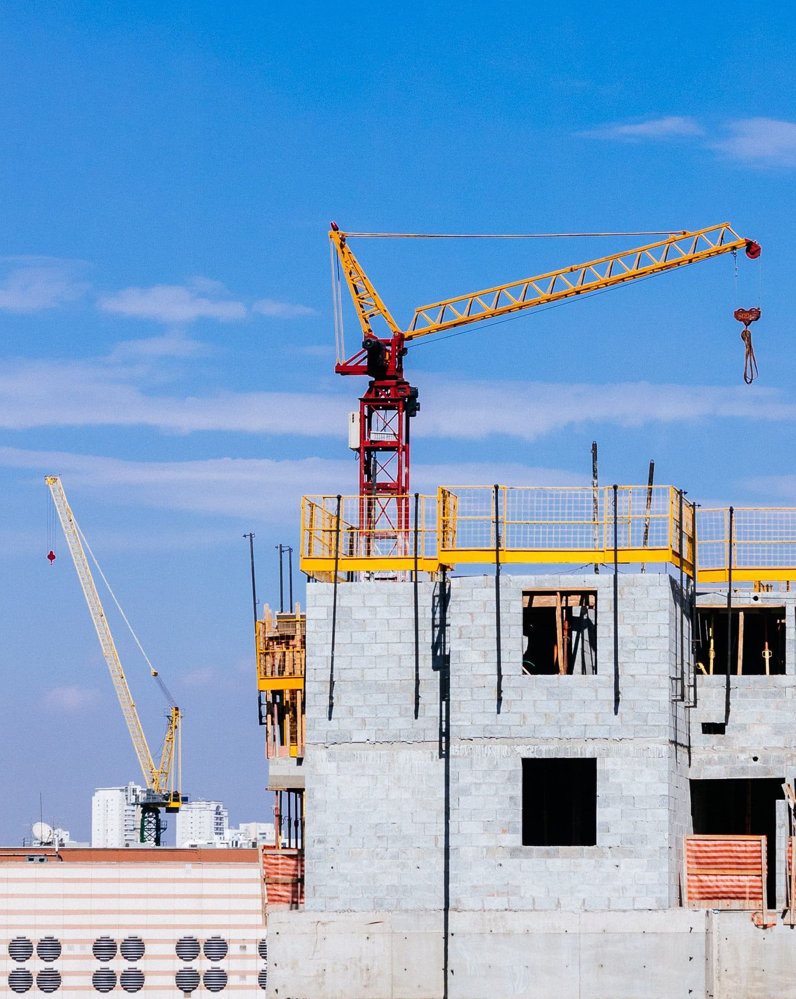 Residential Blocks & Flats — structural steel